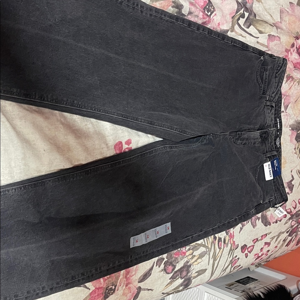 Old Navy Women's Black Relaxed Jeans